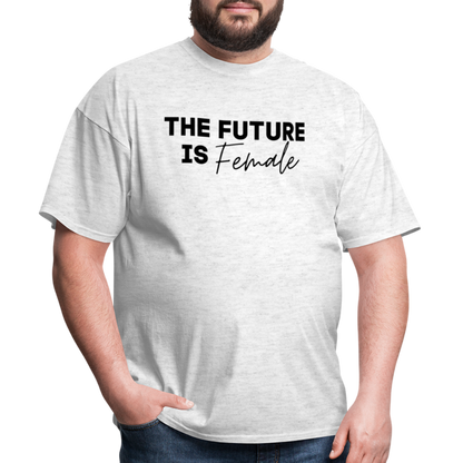 "The Future Is Female" Unisex Classic T-Shirt - light heather gray