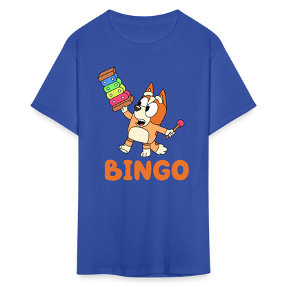 Bingo T-Shirt - royal blue