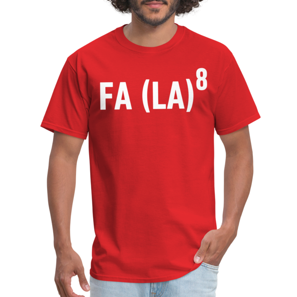 FA (LA)8 T-Shirt - red