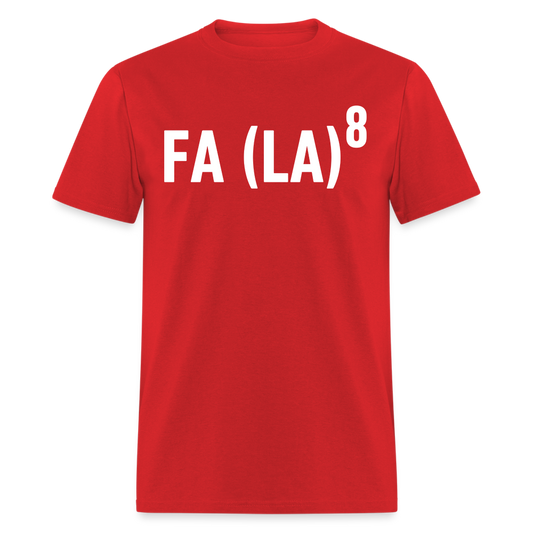 FA (LA)8 T-Shirt - red
