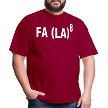 Load image into Gallery viewer, FA (LA)8 T-Shirt - dark red
