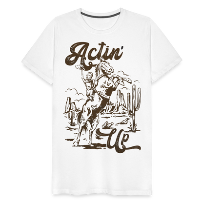 Actin' Up T-Shirt - white