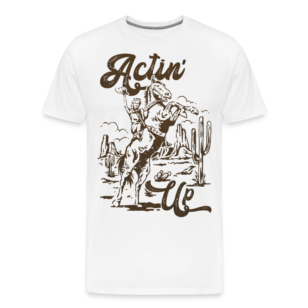 Actin' Up T-Shirt - white