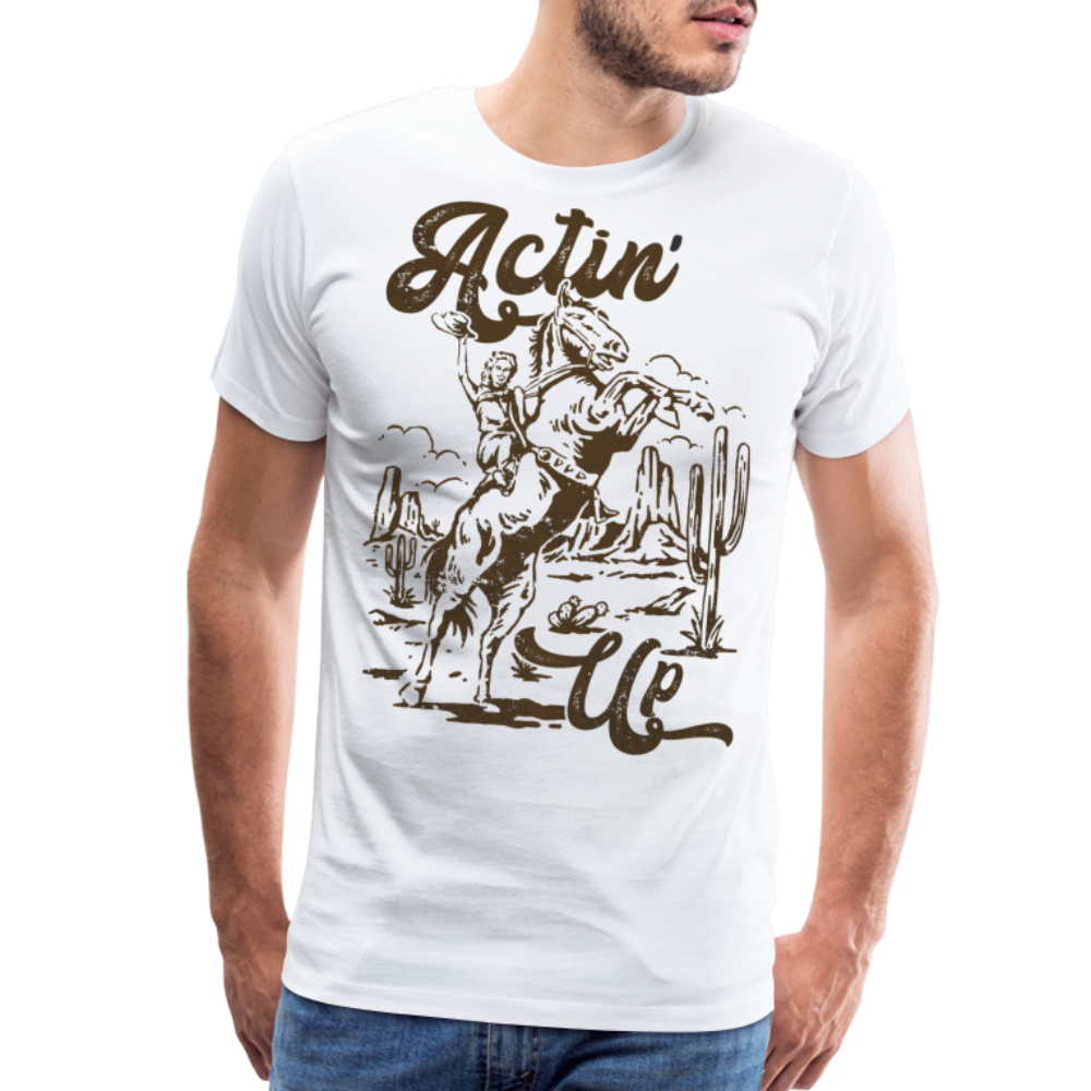 Actin' Up T-Shirt - white