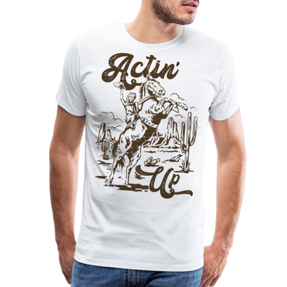 Actin' Up T-Shirt - white