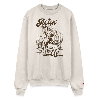 Actin' Up Unisex Powerblend Sweatshirt - Sand