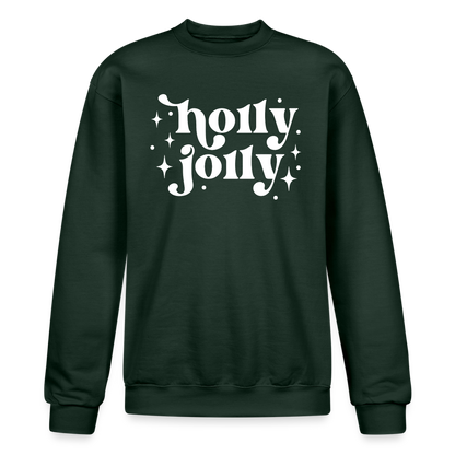 Holly Jolly Sweatshirt - Dark Green