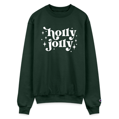 Holly Jolly Sweatshirt - Dark Green