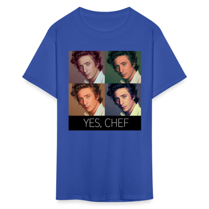 Yes, Chef - royal blue