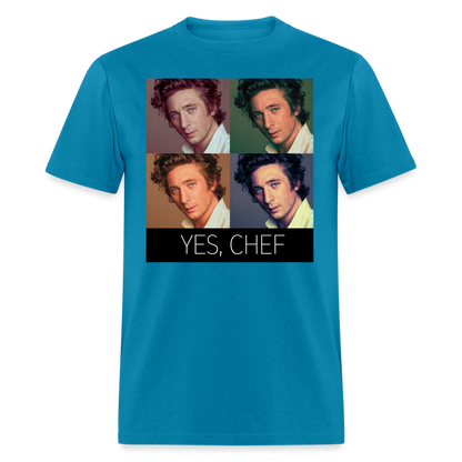 Yes, Chef - turquoise