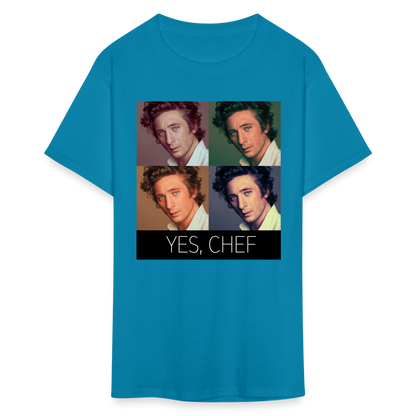 Yes, Chef - turquoise