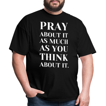 Pray About It - black