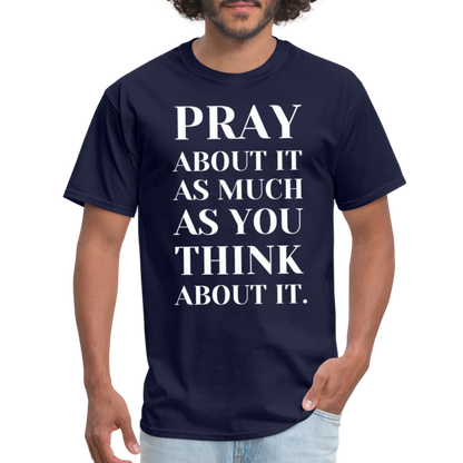 Pray About It - navy