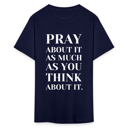 Pray About It - navy