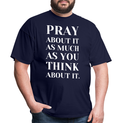 Pray About It - navy