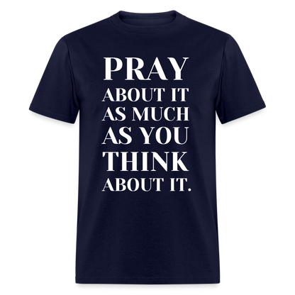 Pray About It - navy