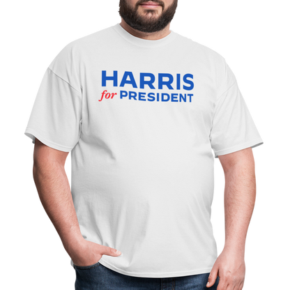 HARRIS for POTUS - Unisex Classic T-Shirt - white