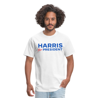 HARRIS for POTUS - Unisex Classic T-Shirt - white