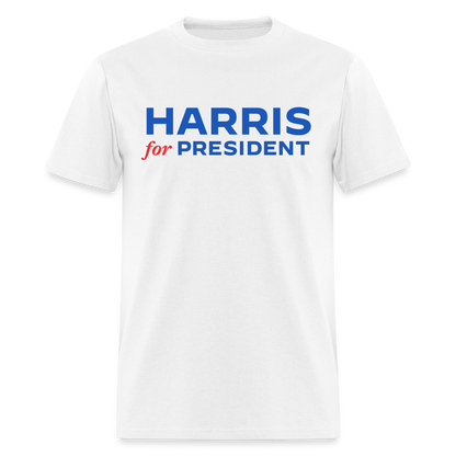 HARRIS for POTUS - Unisex Classic T-Shirt - white