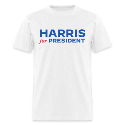 HARRIS for POTUS - Unisex Classic T-Shirt - white