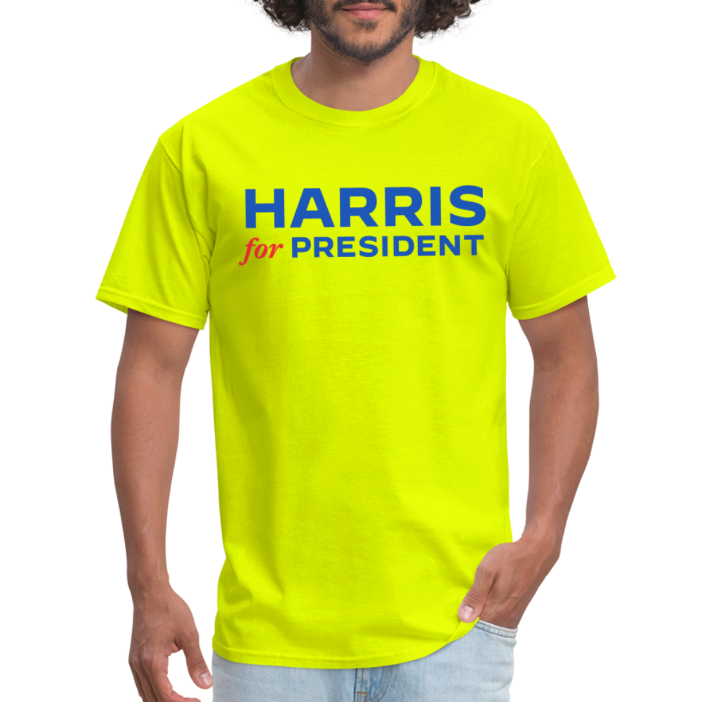 HARRIS for POTUS - Unisex Classic T-Shirt - safety green