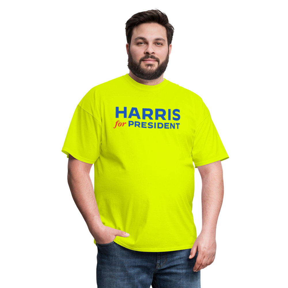 HARRIS for POTUS - Unisex Classic T-Shirt - safety green