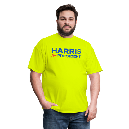 HARRIS for POTUS - Unisex Classic T-Shirt - safety green