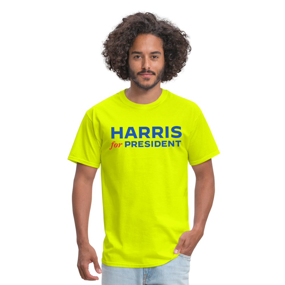 HARRIS for POTUS - Unisex Classic T-Shirt - safety green