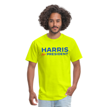 Load image into Gallery viewer, HARRIS for POTUS - Unisex Classic T-Shirt - safety green
