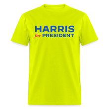 Load image into Gallery viewer, HARRIS for POTUS - Unisex Classic T-Shirt - safety green
