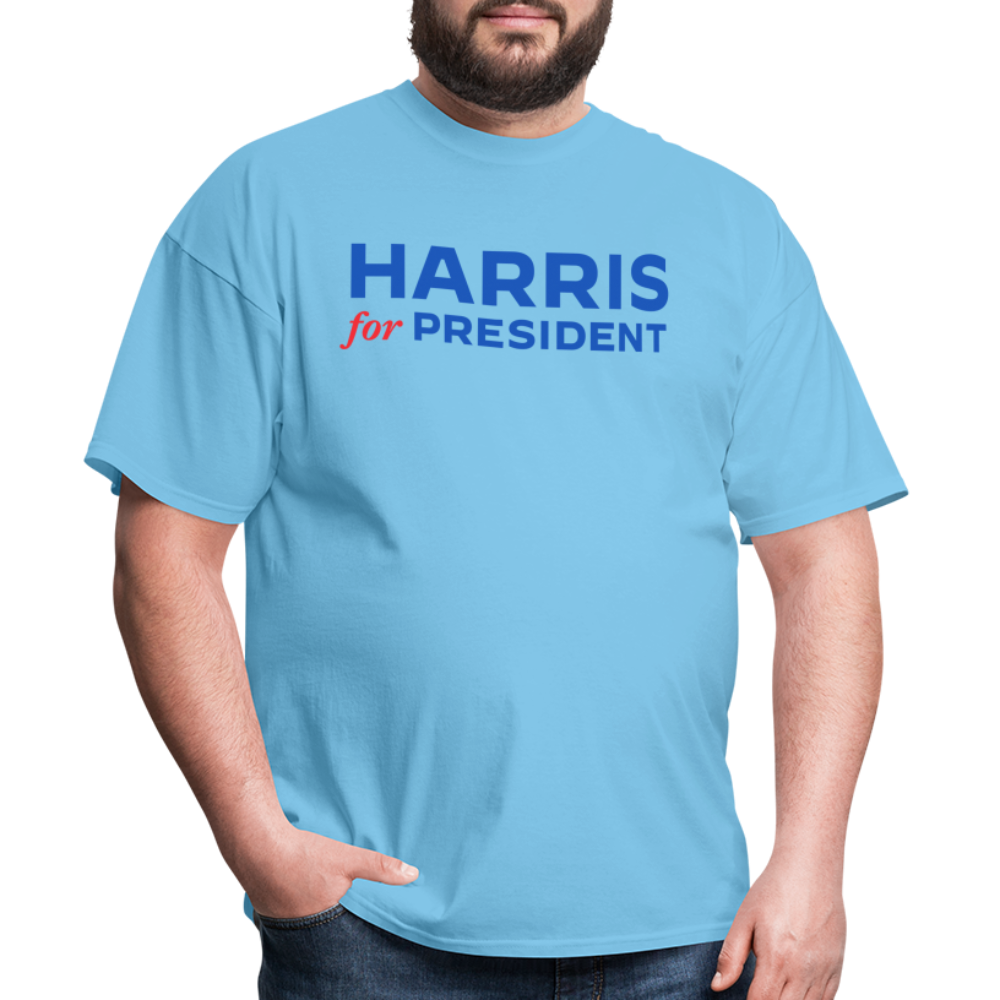 HARRIS for POTUS - Unisex Classic T-Shirt - aquatic blue