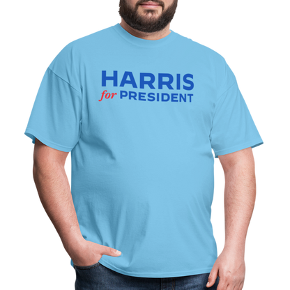 HARRIS for POTUS - Unisex Classic T-Shirt - aquatic blue