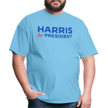 Load image into Gallery viewer, HARRIS for POTUS - Unisex Classic T-Shirt - aquatic blue
