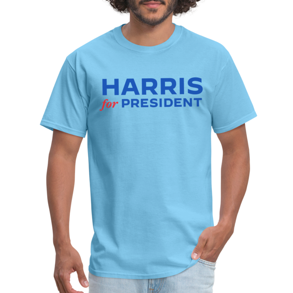 HARRIS for POTUS - Unisex Classic T-Shirt - aquatic blue