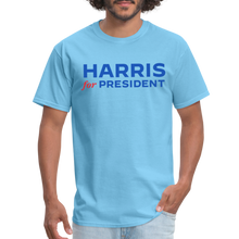 Load image into Gallery viewer, HARRIS for POTUS - Unisex Classic T-Shirt - aquatic blue
