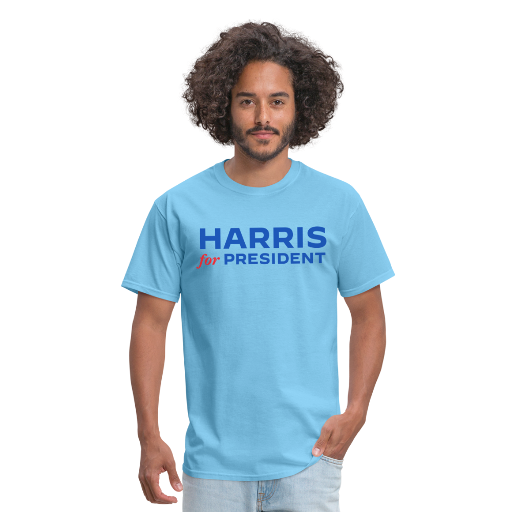 HARRIS for POTUS - Unisex Classic T-Shirt - aquatic blue