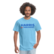 Load image into Gallery viewer, HARRIS for POTUS - Unisex Classic T-Shirt - aquatic blue
