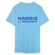 Load image into Gallery viewer, HARRIS for POTUS - Unisex Classic T-Shirt - aquatic blue
