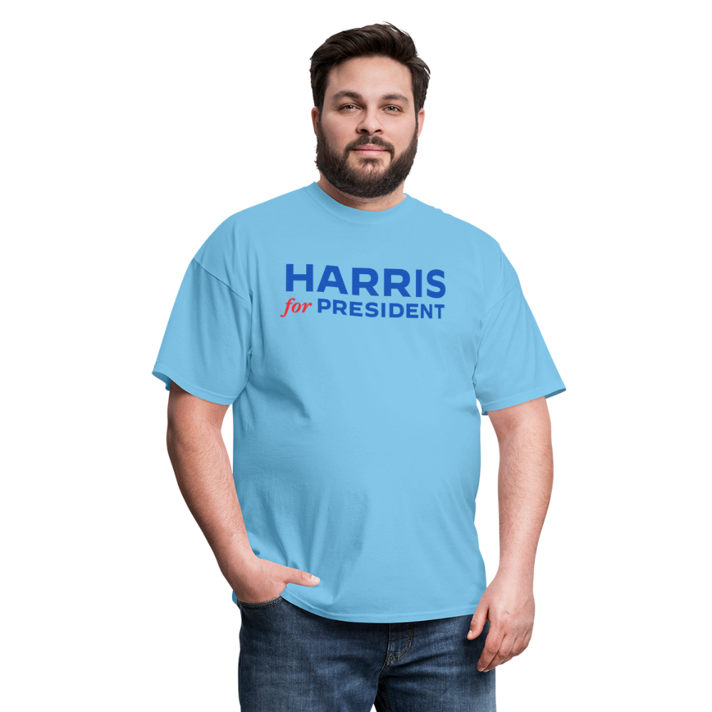 HARRIS for POTUS - Unisex Classic T-Shirt - aquatic blue