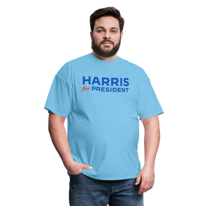 HARRIS for POTUS - Unisex Classic T-Shirt - aquatic blue