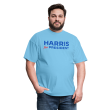 Load image into Gallery viewer, HARRIS for POTUS - Unisex Classic T-Shirt - aquatic blue
