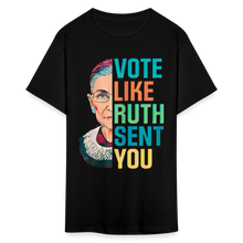 Load image into Gallery viewer, VOTE LIKE RUTH SENT YOU V2 - Unisex Classic T-Shirt - black
