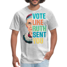 Load image into Gallery viewer, VOTE LIKE RUTH SENT YOU V2 - Unisex Classic T-Shirt - heather gray
