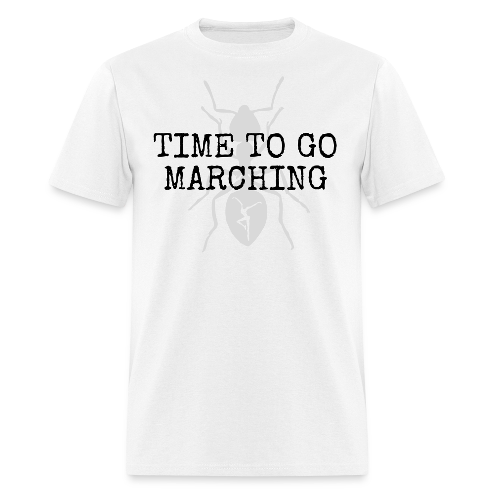 DMB - TIME TO GO MARCHING - white