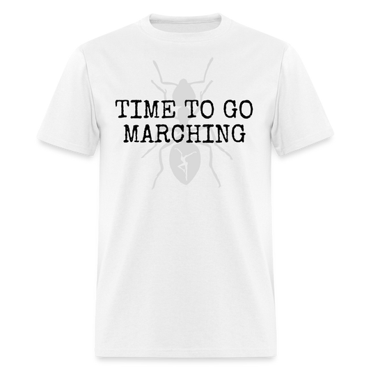 DMB - TIME TO GO MARCHING - white