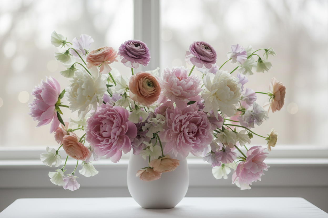 spring flowers aesthetic  