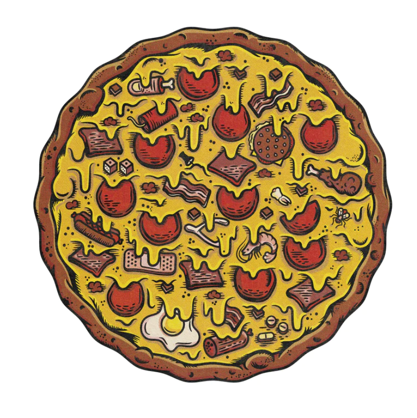 Meat Lover's Pizza | 550 Piece Jigsaw Puzzle
