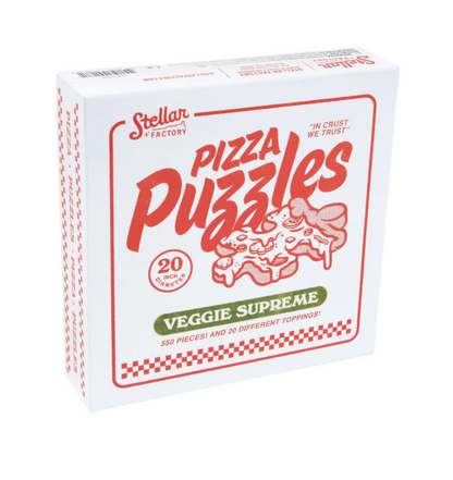 Veggie Supreme Pizza | 550 Piece Jigsaw Puzzle