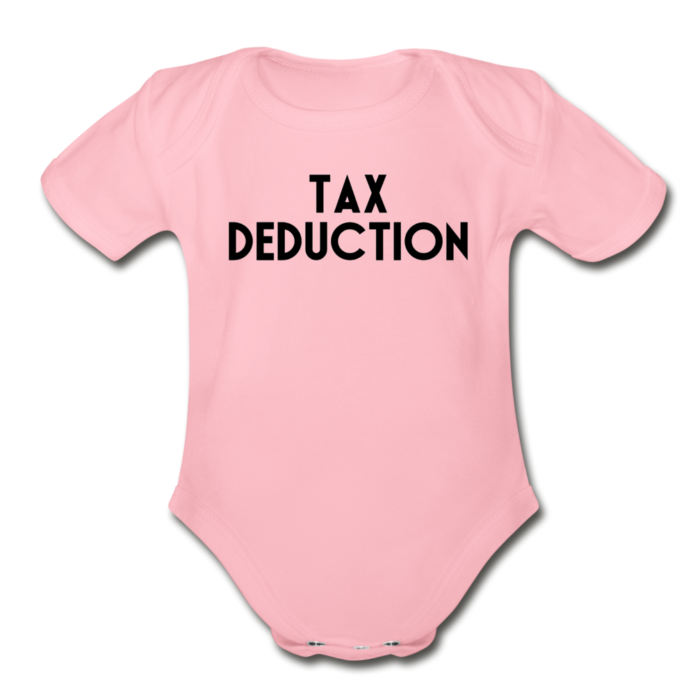 Tax Deduction Bodysuit - light pink