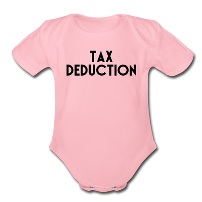 Tax Deduction Bodysuit - light pink